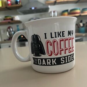 Star Wars “I Like My Coffee on the Dark Side” Mug by Lucasfilm Like New